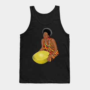 African Kente Girl Tank Top